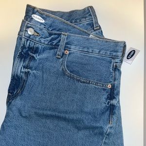 Denim Shorts - unfinished hem, NWT. Size 16.